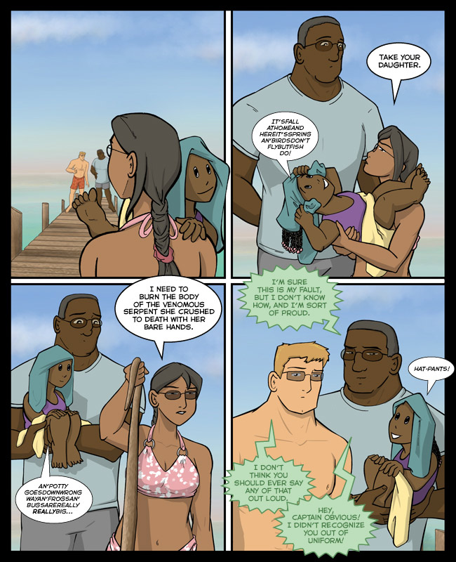 Comic for 08 November 2012: Rose will get the nicest fruit basket they can find.