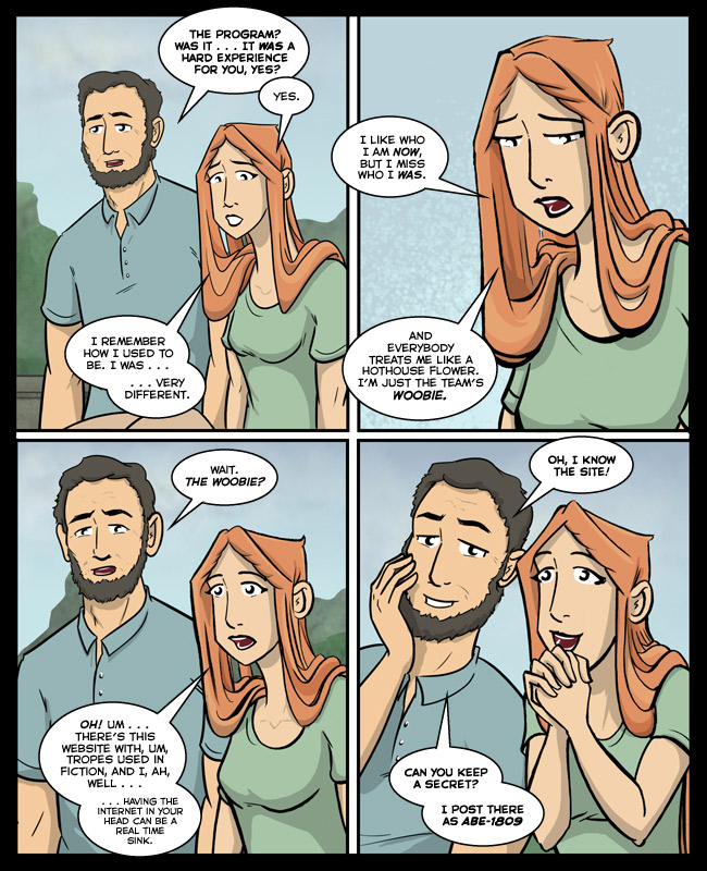 Comic for 31 July 2016: TFW you realize you've just met an online buddy in real life.