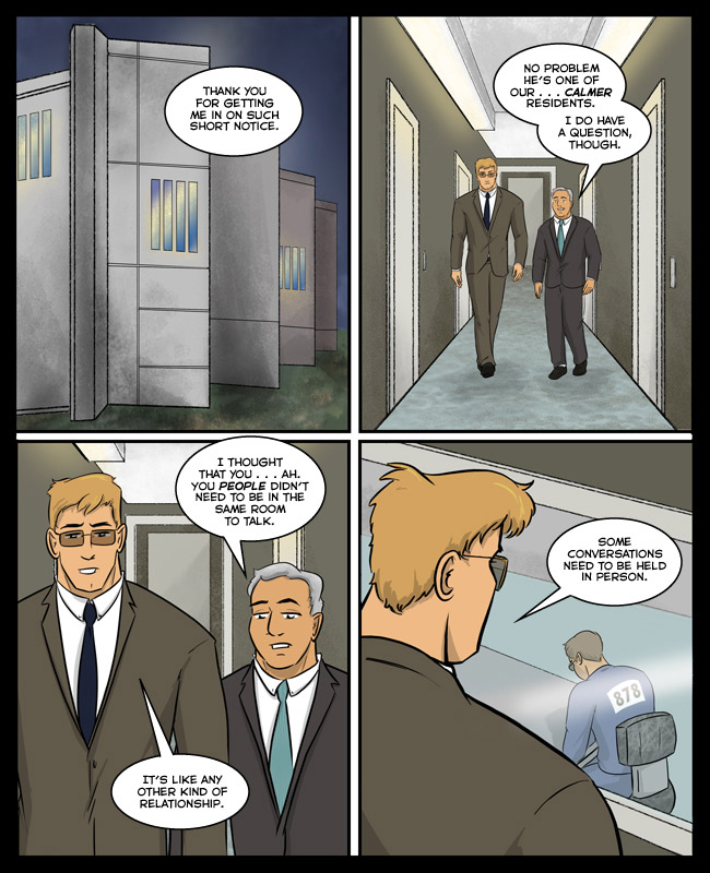 Comic for 21 January 2018: Maximum security prisons have intentionally scary interior and exterior designs.