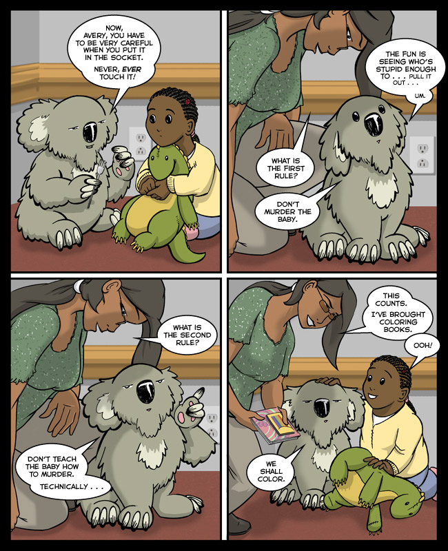 Comic for 06 August 2012: Moms: Nature's apex predators