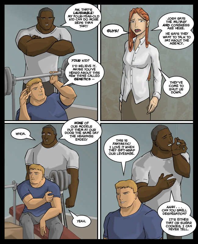 Comic for 30 November 2010: Hey look!  It's plot!  Hi plot!