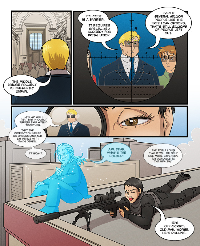 Comic for 17 August 2025: Hey, we haven't seen Ami in a while! Hi, Ami!