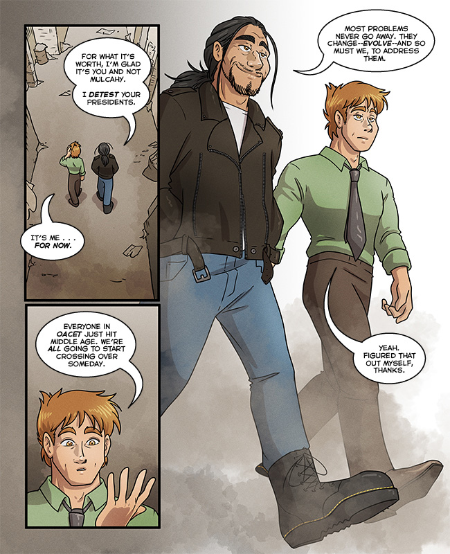 Comic for 15 October 2025: Solving problems by kicking the can waaaaaaaaay down the road!